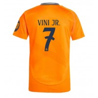 Dres Real Madrid Vinicius Junior #7 Preč 2024-25 Krátky Rukáv